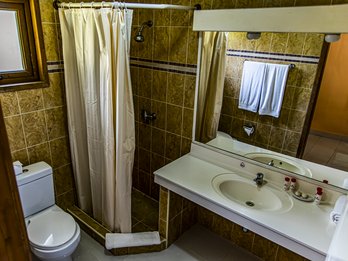 Hotel Rancho San Vicente Bad mit Dusche