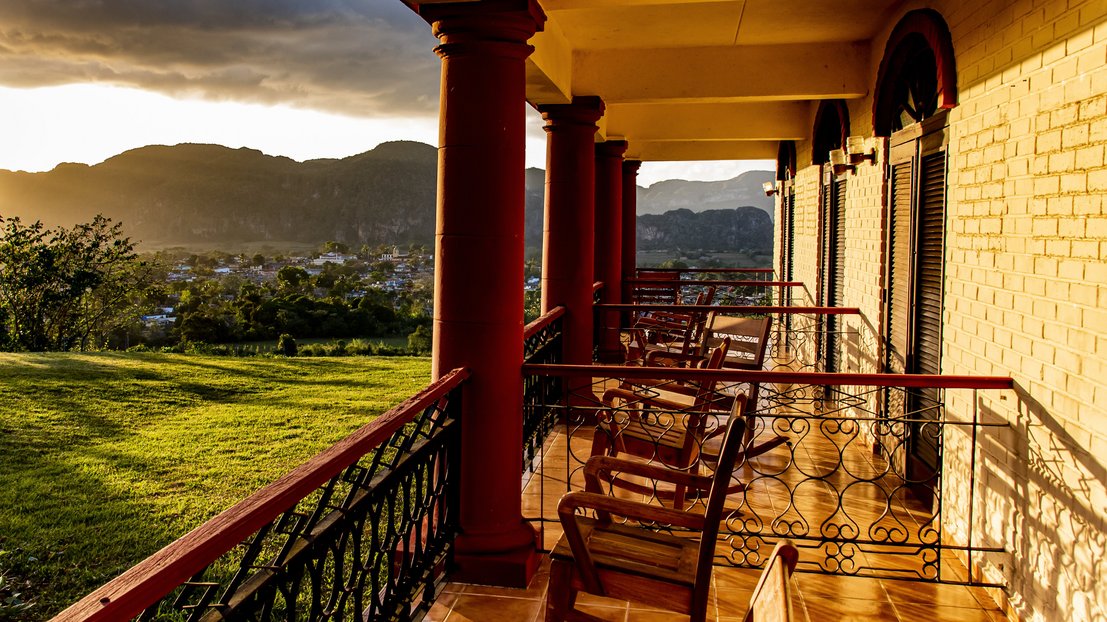 Hotel La Ermita Ausblick vom Zimmer